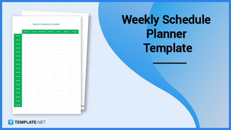weekly schedule planner template 788x