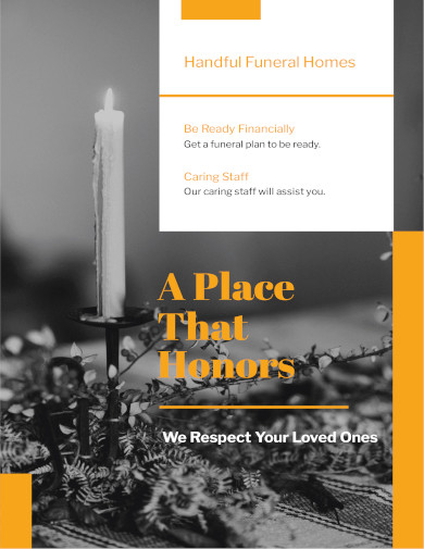 funeral booklet template word