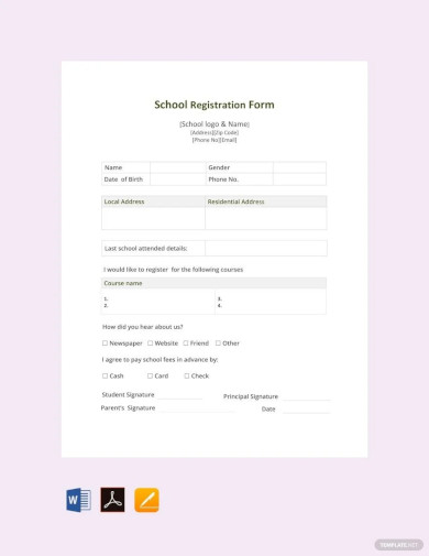 school form