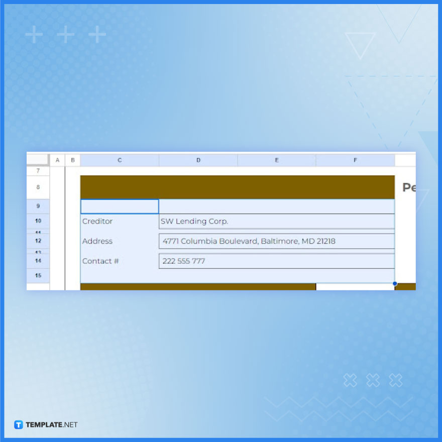How To Create Personal Loan Tracker Templates in Google Sheets