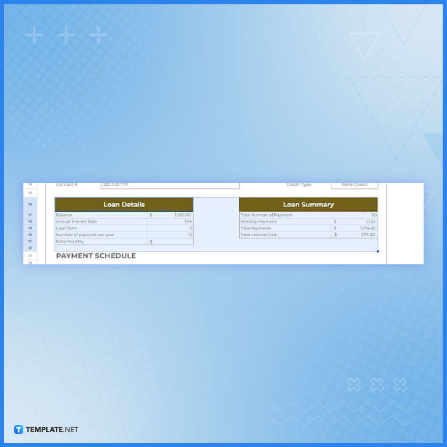 How To Create Personal Loan Tracker Templates in Google Sheets