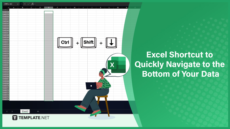 Excel Shortcut to Quickly Navigate to the Bottom of Your Data