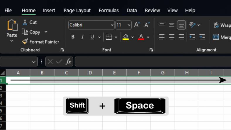 10 Hiding Shortcut Keys in Excel