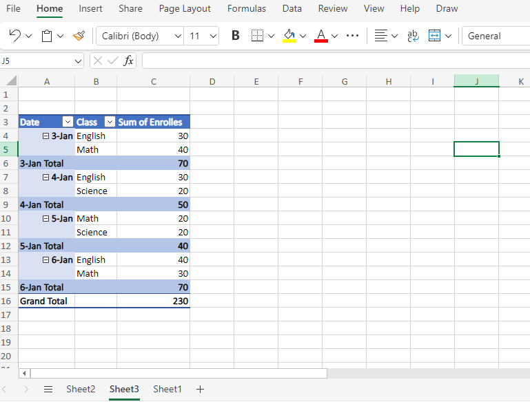 Pivot Table Shortcut Cheat Sheet for Excel