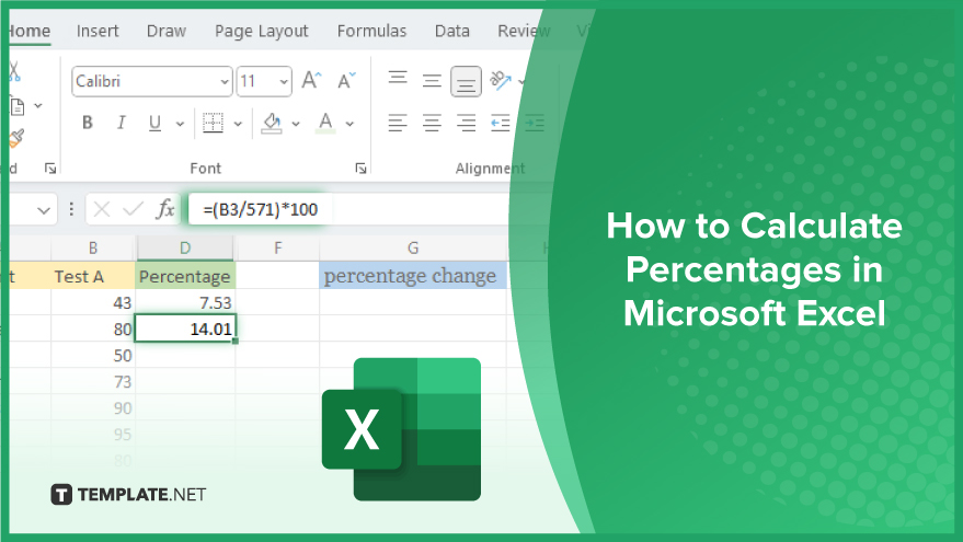 How To Calculate Percentages In Microsoft Excel 