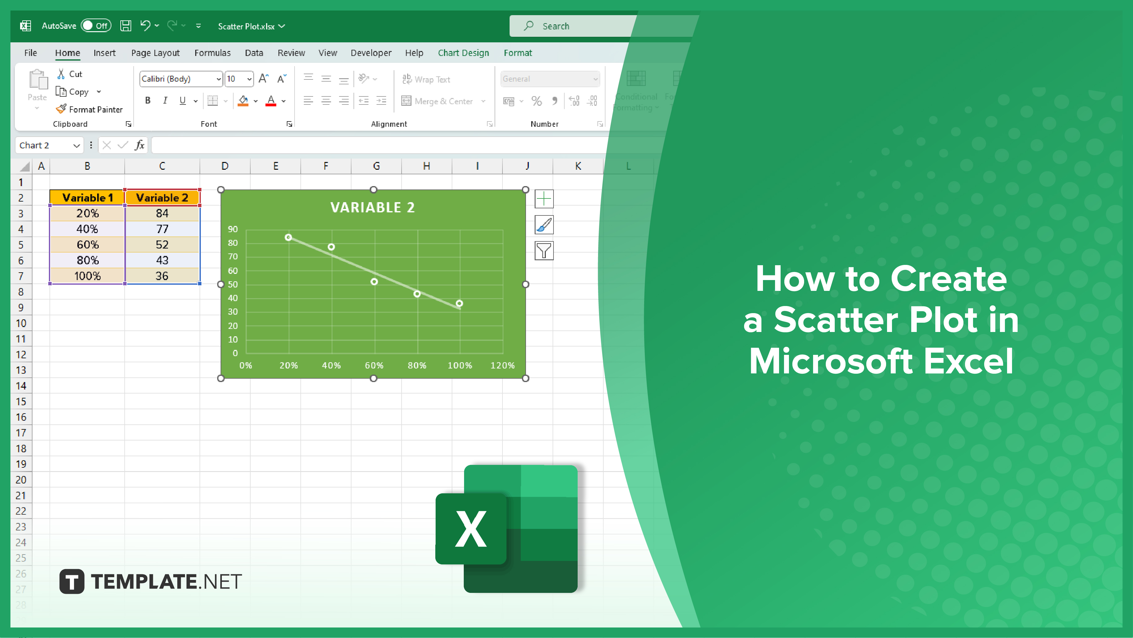 How to Create a Scatter Plot in Microsoft Excel