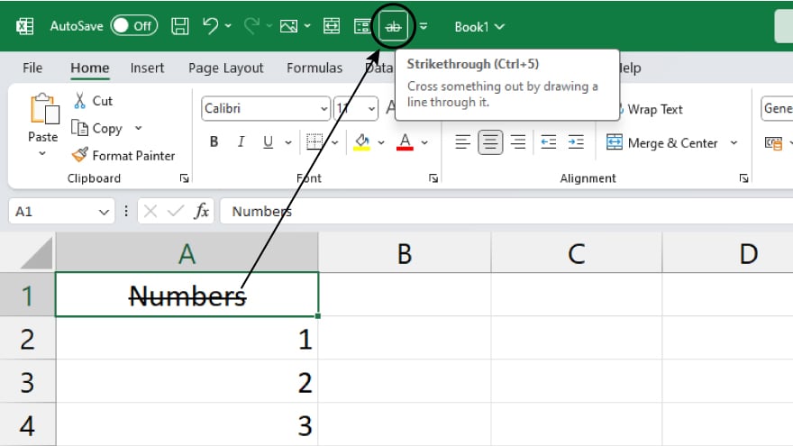 using the excel ribbon