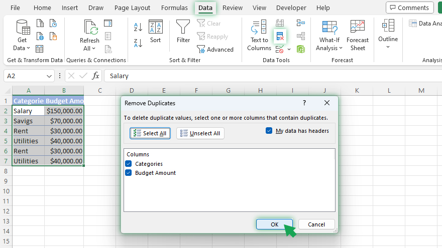 How To Eliminate Duplicates In Microsoft Excel