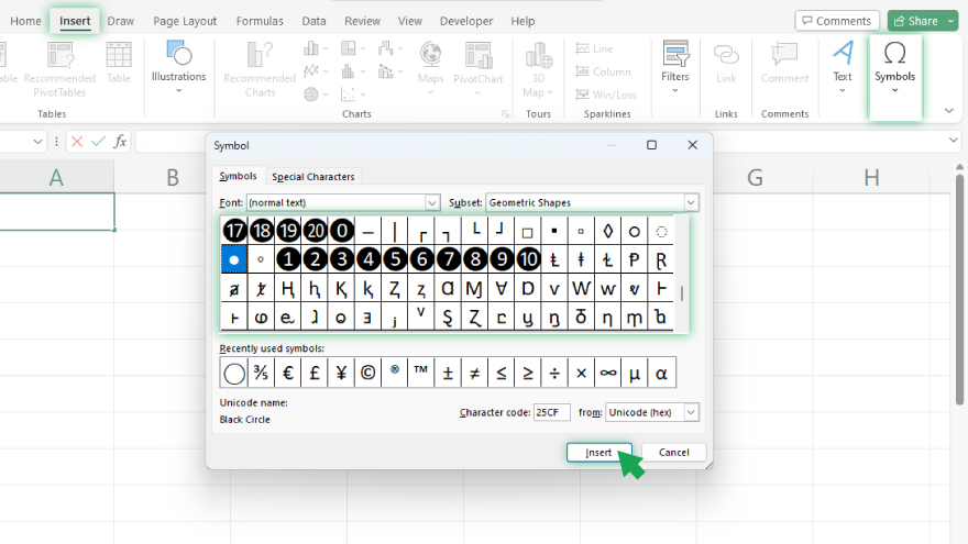 how-to-add-bullets-in-microsoft-excel