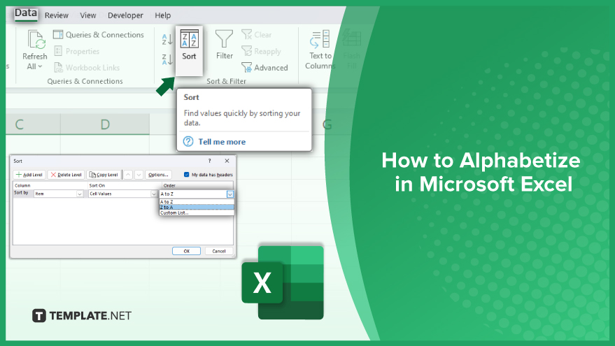 How to Alphabetize in Microsoft Excel