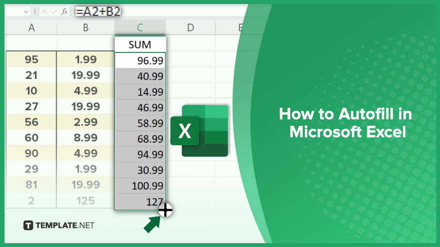 How To Autofill In Microsoft Excel 9165