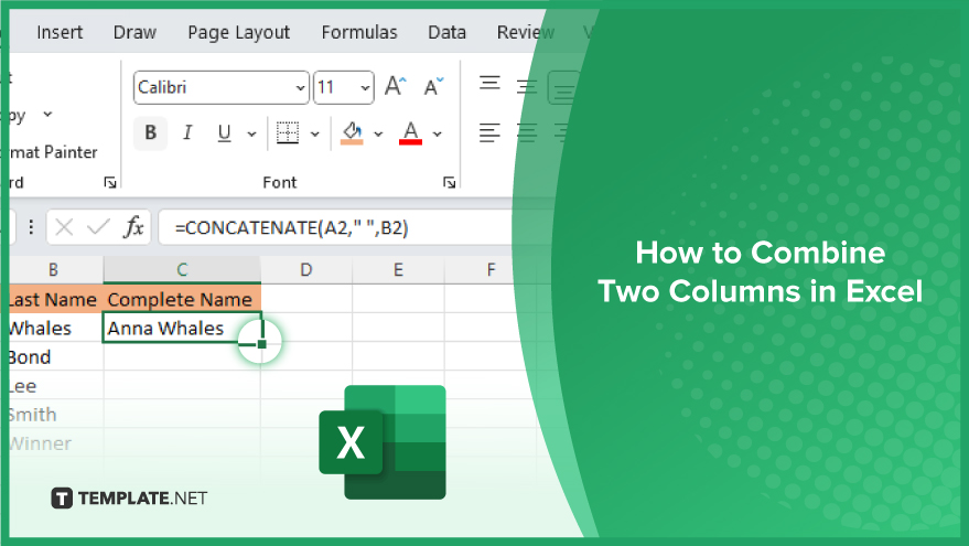 How To Combine Two Columns In Excel 3579