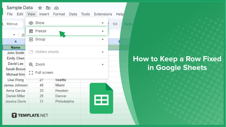 how-to-keep-a-row-fixed-in-google-sheets-video