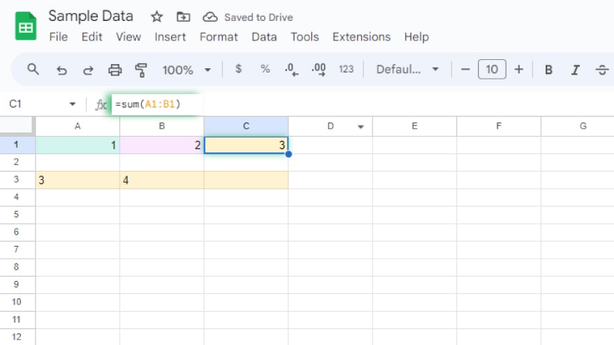 step 1 select the cell containing the formula in google sheets