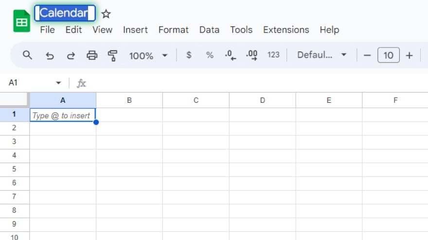 step 1 set up your spreadsheet in google sheet