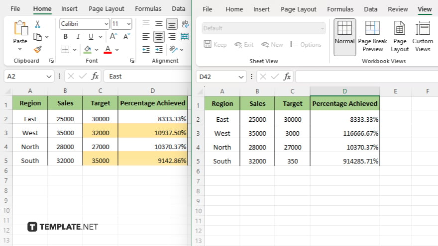 comparing two excel sheets