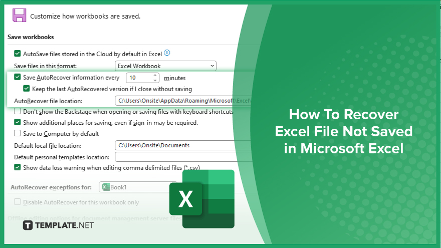 How To Recover an Excel File Not Saved in Microsoft Excel Video