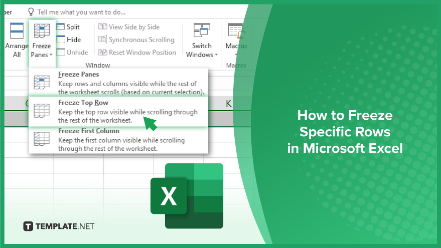 How to Freeze Specific Rows in Microsoft Excel Video