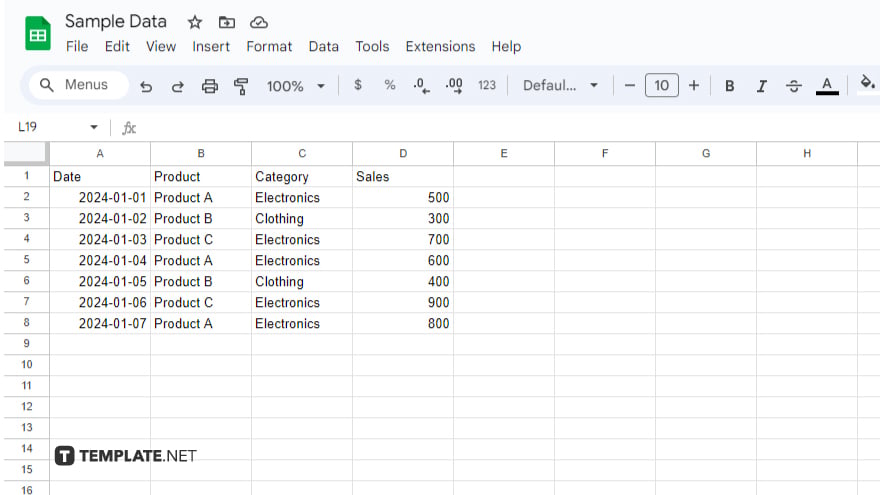 how to insert multiple columns in google sheets step 1 open google sheets document
