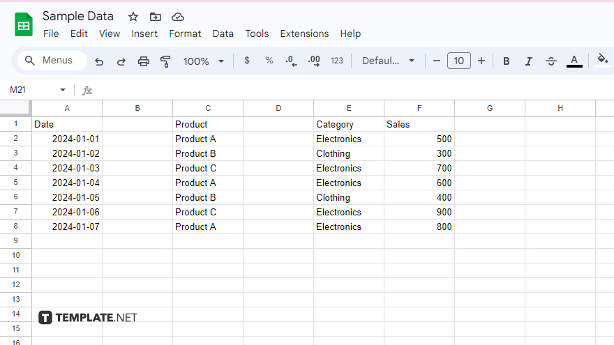 how to insert multiple columns in google sheets step 4 repeat for additional columns