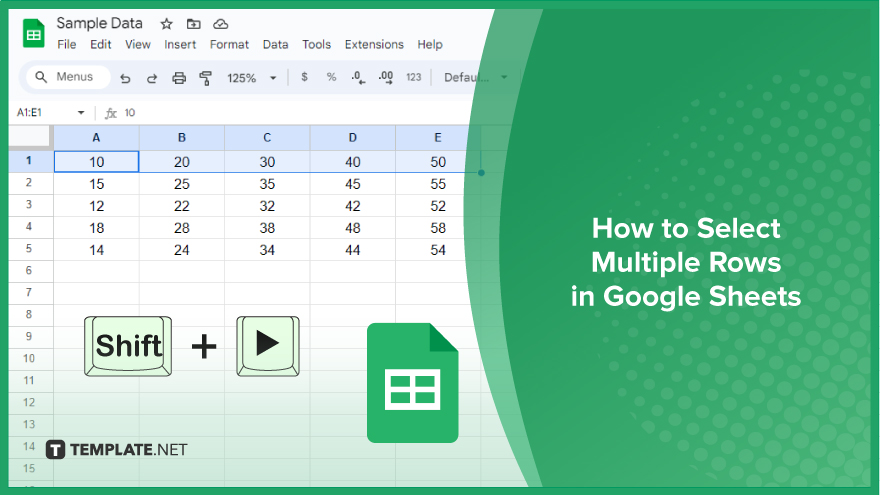 How To Select Multiple Rows In Google Sheets Video 