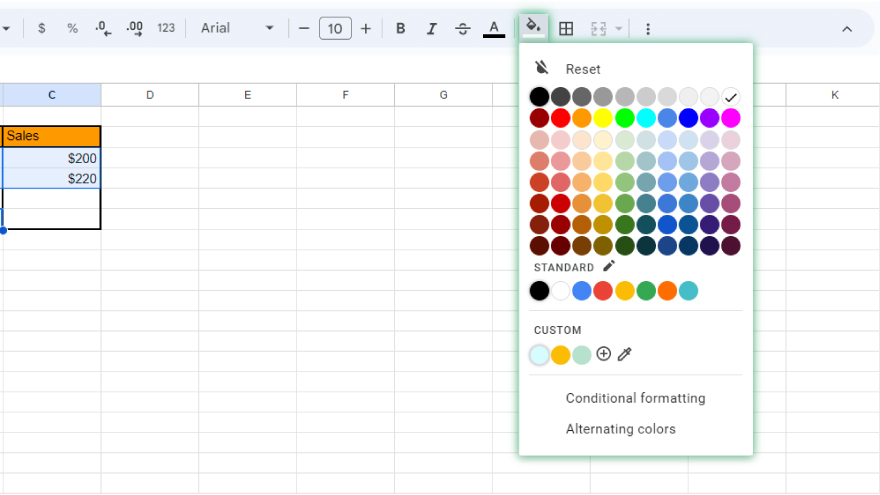 How To Highlight Text In Google Sheets