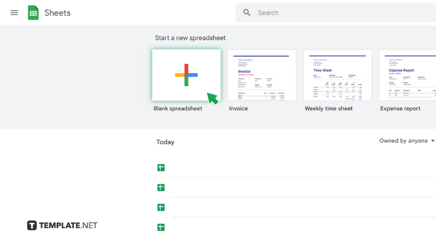 step 1 accessing google sheets