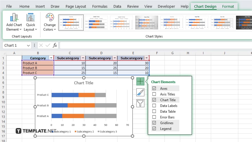 step 4 microsoft excel customize your chart