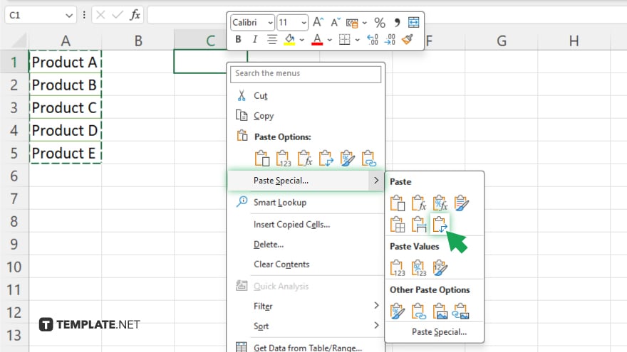 step 4 paste special in microsoft excel