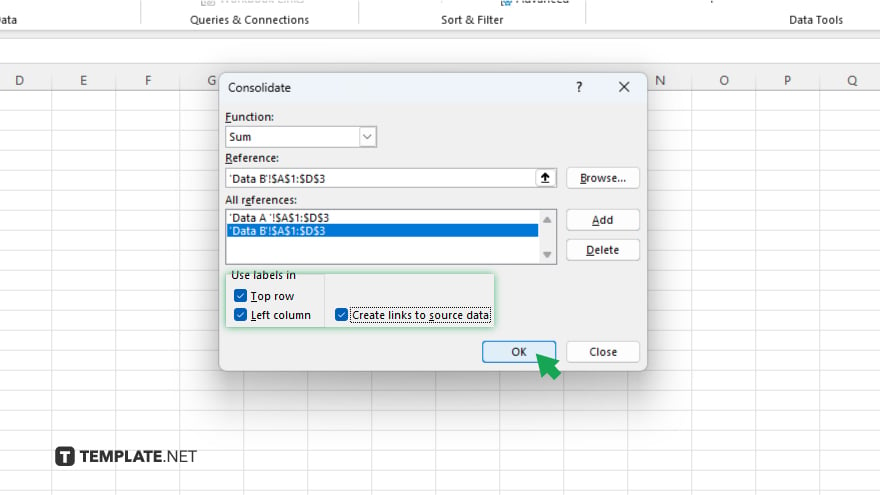 step 5 configure the consolidation settings
