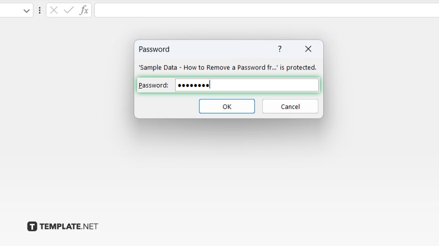 step 2 enter the password