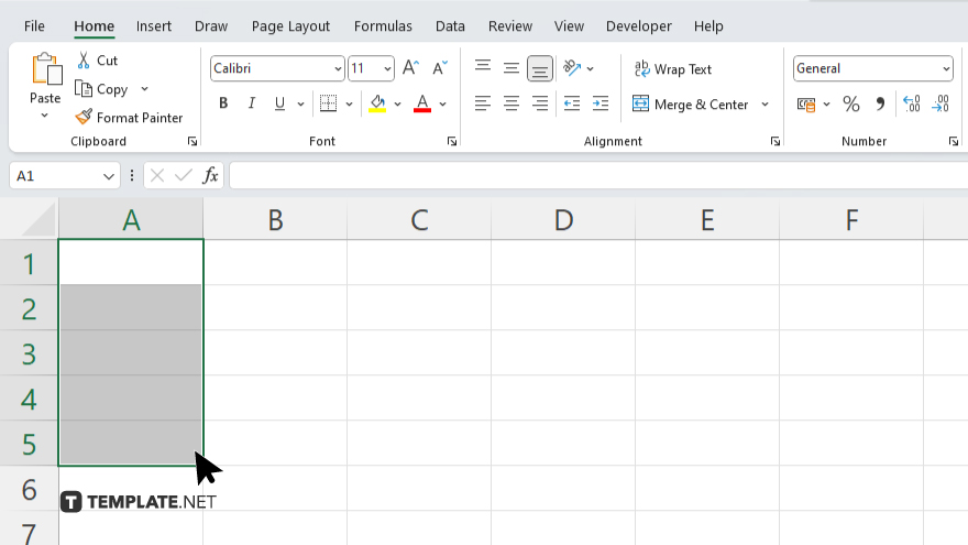 step 2 select cells in microsoft excel