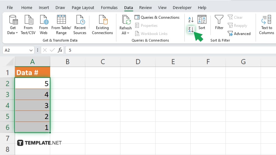 step 3 choose your sort direction in microsoft excel