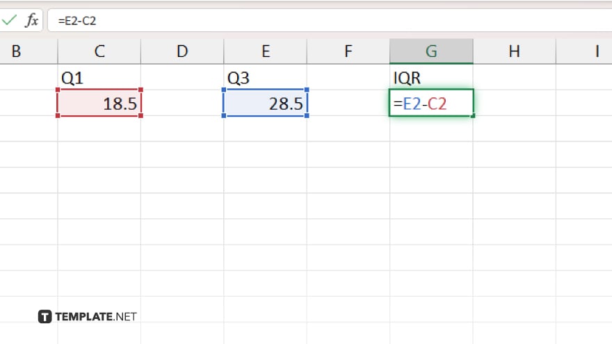 step 3 subtract to find iqr