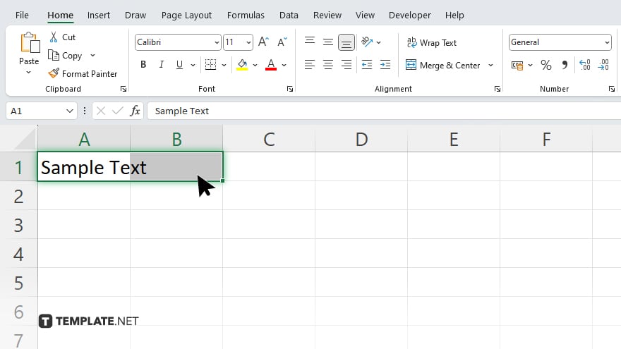 step 1 select the cells to merge in microsoft excel