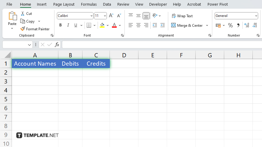 step 1 set up your spreadsheet