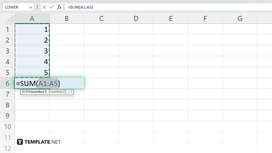 step 3 confirm the selected range in microsoft excel