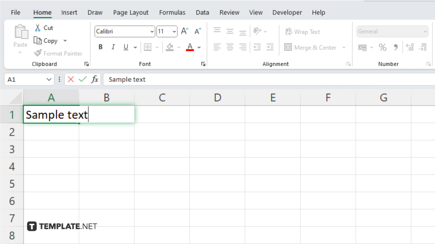 step 3 input your data in microsoft excel