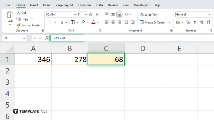 step 3 press enter to calculate in microsoft excel
