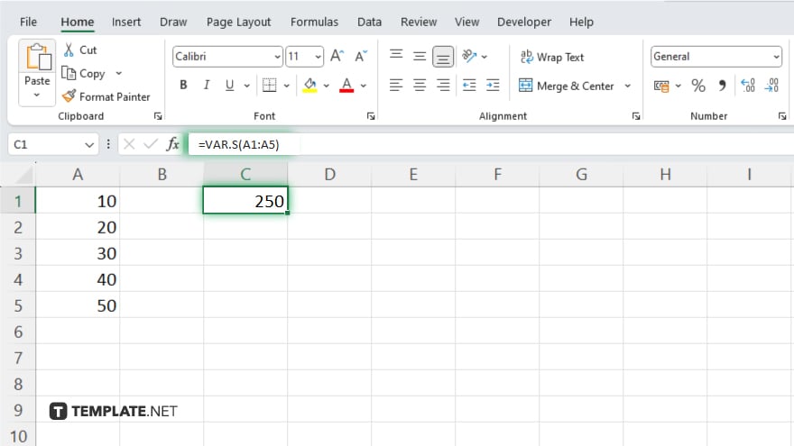 step 4 execute the formula in excel