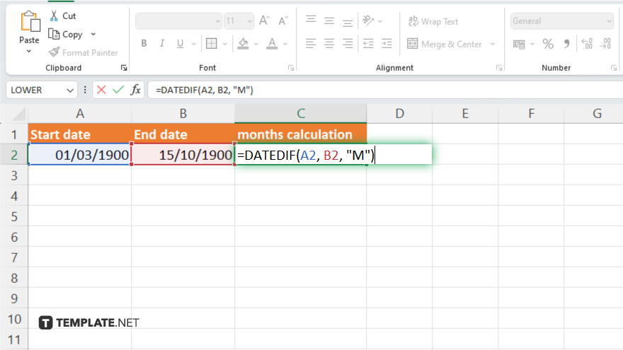 step 4 use the datedif function