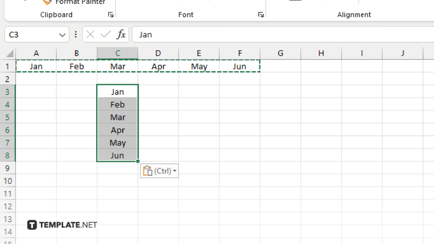 How To Paste Horizontal Data Vertically In Excel Video 2334