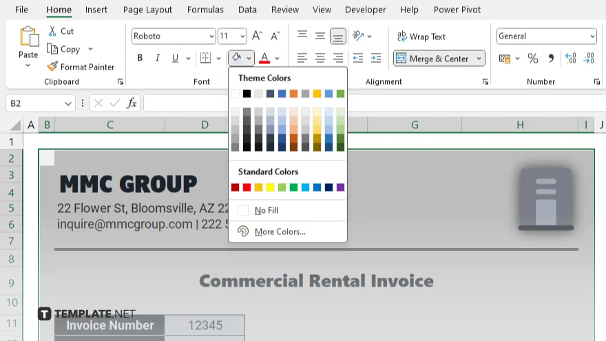 step 5 customize your invoice
