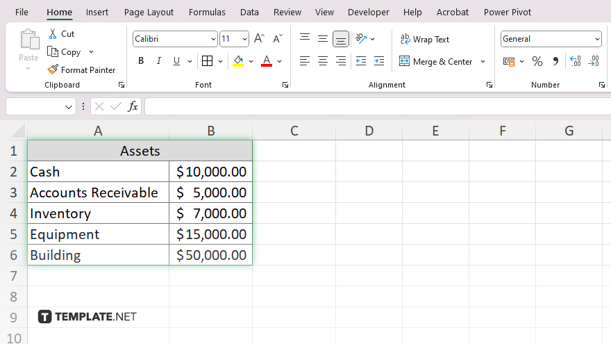 How To Make A Balance Sheet In Microsoft Excel