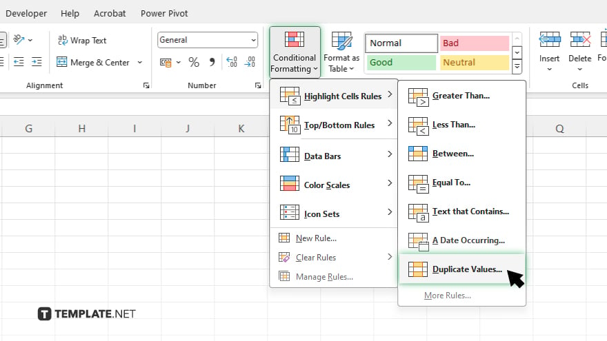 step 3 apply conditional formatting