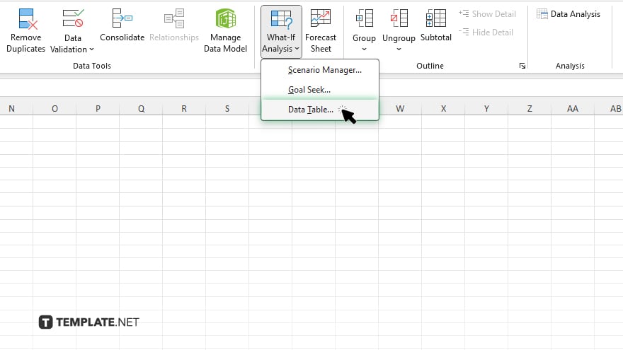 step 3 insert a data table