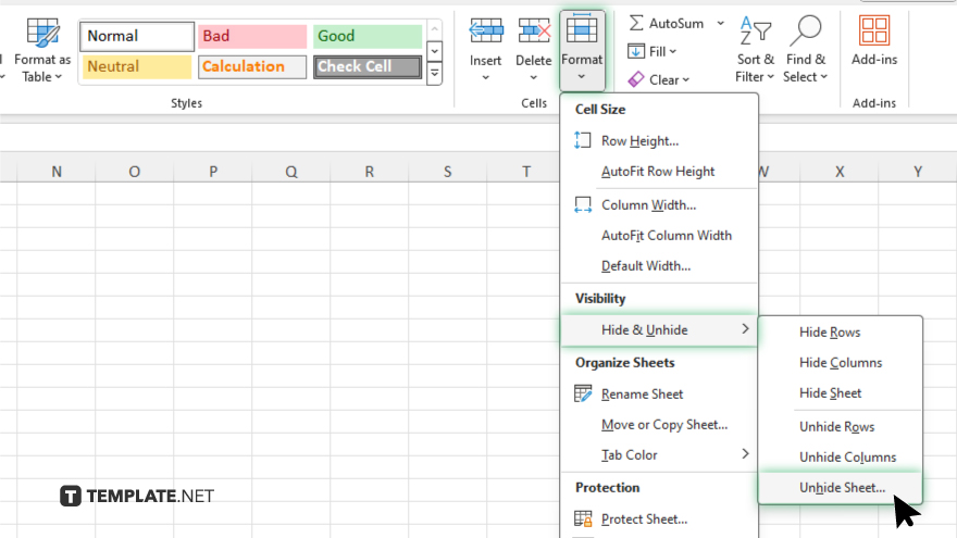 How To Unhide All Tabs In Microsoft Excel Video 4199