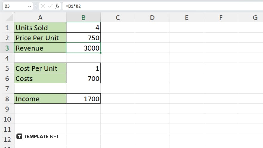 step 8 solve the problem in microsoft excel