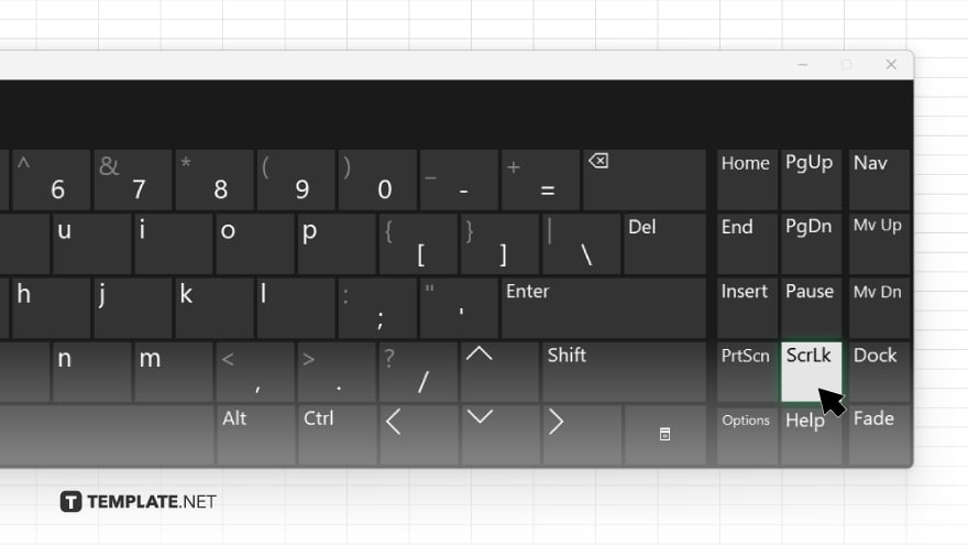 step 2 use on screen keyboard