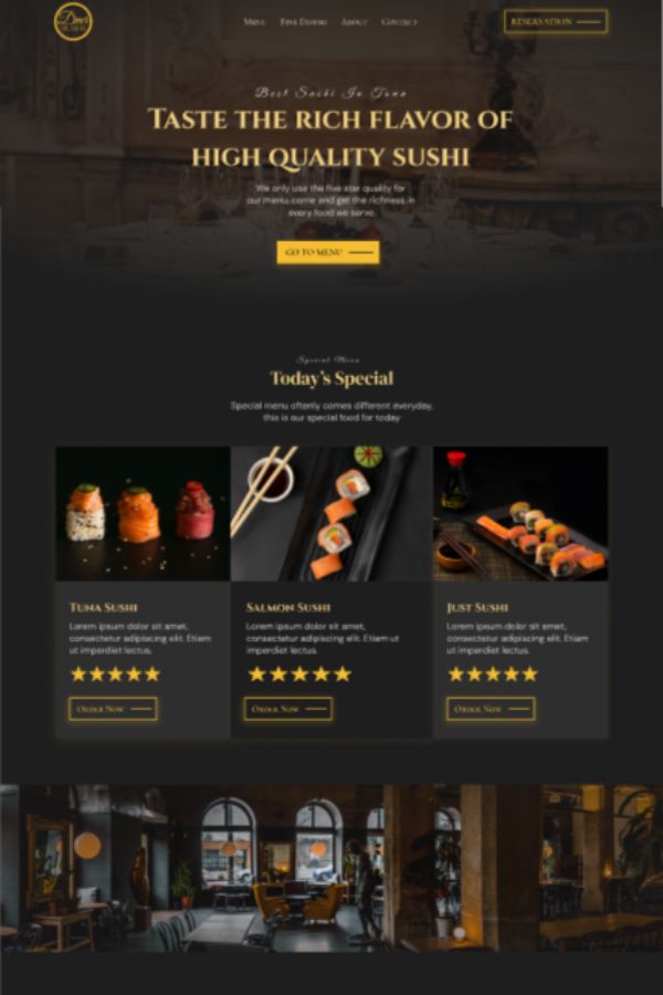 Restaurant Website